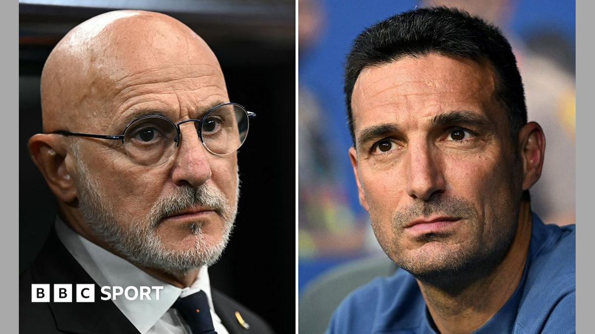 World Cup 2026: Spain v Argentina - Luis de la Fuente and Lionel